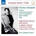 Alstaedt,nicolas - French Cello Sonatas - Music CD