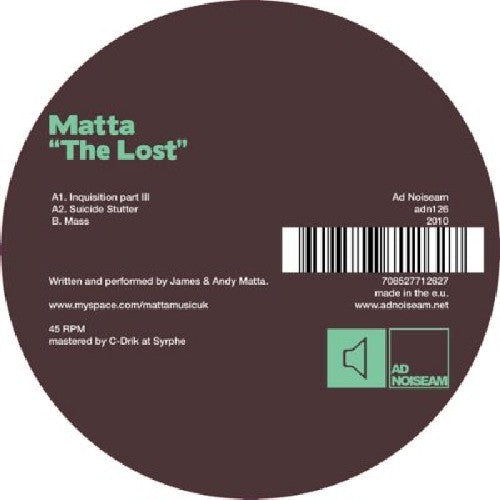 Matta - Lost - Vinyl Record