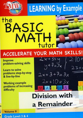Basic Math Tutor Division With A Remainder - Basic Math Tutor Division With A Remainder - DVD