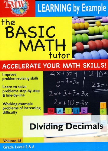 Basic Math Tutor Dividing Decimals - Basic Math Tutor Dividing Decimals - DVD