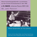 Bach,j.s. / Graf / Vso / Lehmann - St John Passion - Music CD