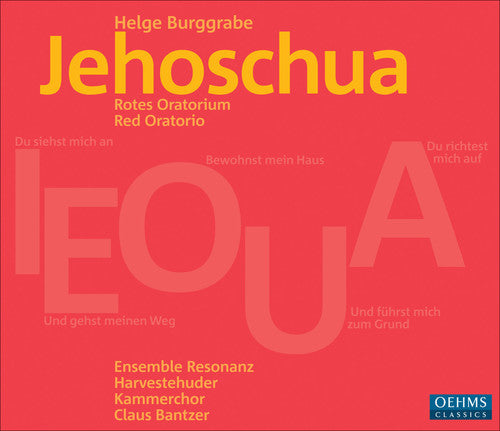 Burggrabe / Jeremias / Ens Resonanz / Bantzer - Jehoschua - Music CD