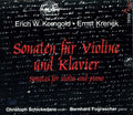 Korngold / Schickedanz / Fograscher - Sonatas For Violin & Piano - Music CD