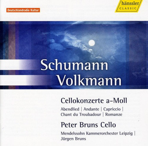 Schumann / Volkmann / Bruns - Most Beautiful Cello Concertos Of The 19th Century - Music CD