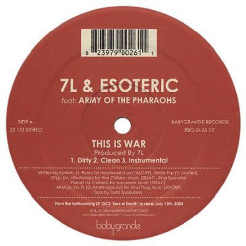 7l & Esoteric - This Is War - Vinyl Record