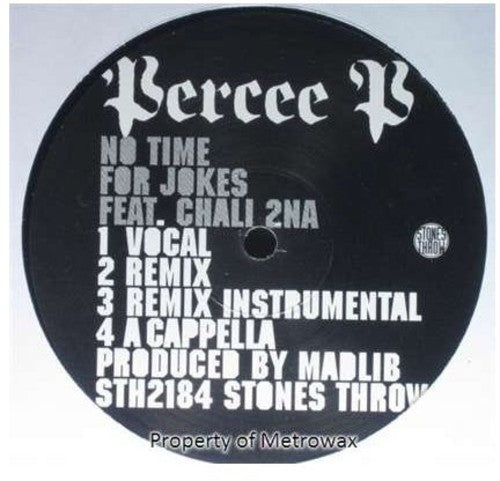 Percee P - No Time For Jokes - Vinyl Record