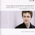 Brahms / Schubert / Bonamy - Piano Works By Brahms & Schubert - Music CD