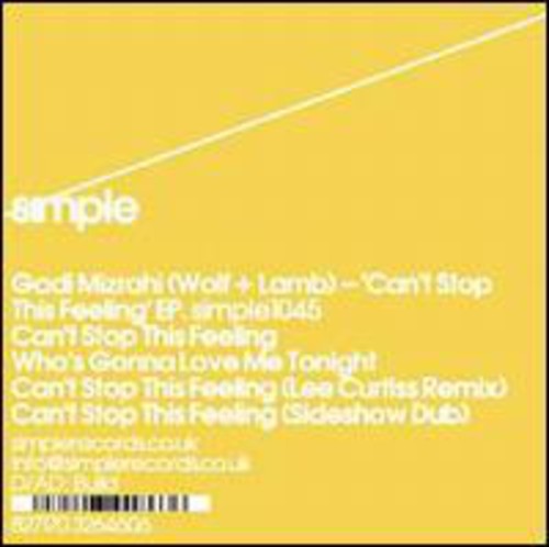 Mizrahi,gadi - Can't Stop This Feeling - Vinyl Record