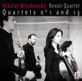 Miaskovsky / Renoir Quartet - Quartets 1 5 & 13 - Music CD