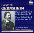 Gernsheim / Oganessian / Art Vio String Quartet - Two Piano Quintets - Music CD