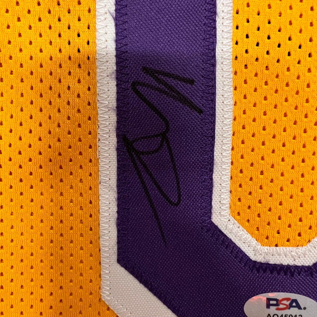 Kyle Kuzma Signed Jersey PSA Los Angeles Lakers Autographed