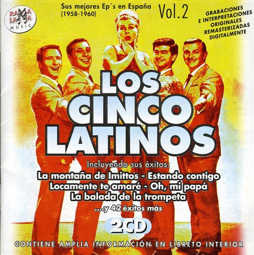 Los Cinco Latinos - Sus Mejores Ep's En Espana Vol 2 - Music CD