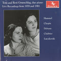 Hummel / Chopin / Debussy / Grunschlag,toni & Rosi - Grande Sonata For Piano - Music CD