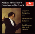 Rubinstein / Zamparas / Phil Bulgarica / Mitchell - Piano Concerto 3 & 4 - Music CD