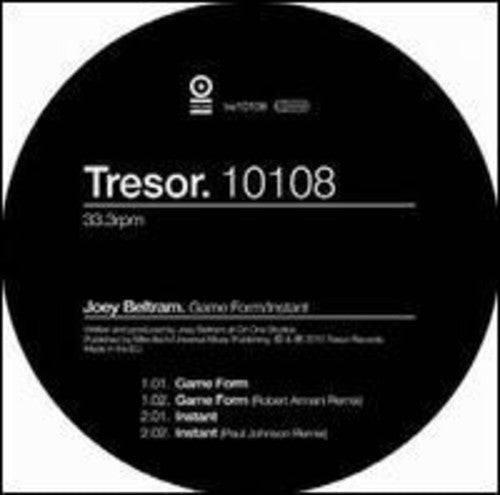 Beltram,joey - Game Form / Instant - Vinyl Record