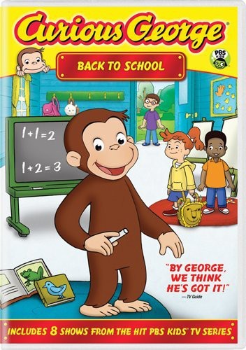 Curious George - Back To School - DVD