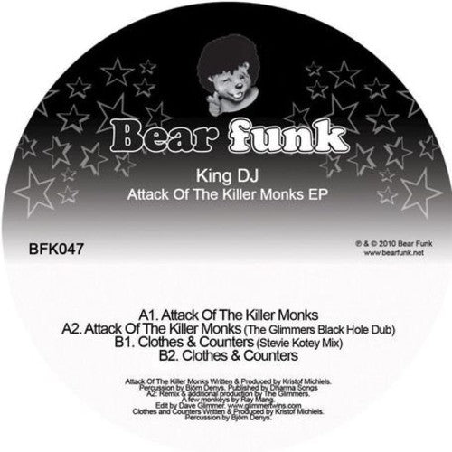 King Dj - Attack Of The Killer Monks Ep - Vinyl Record