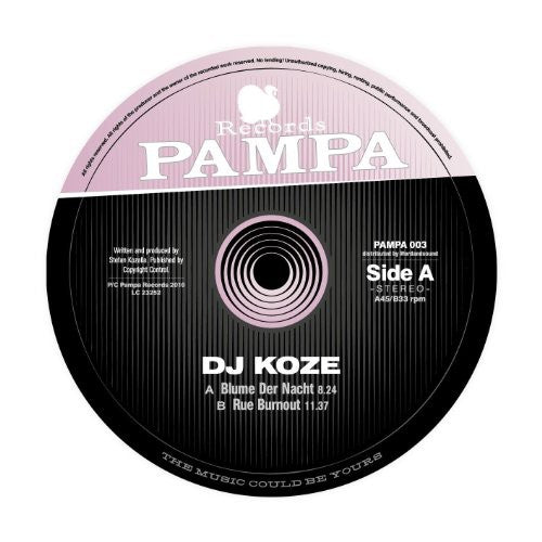 Dj Koze - Rue Burnout - Vinyl Record
