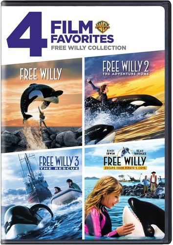 4 Film Favorites: Free Willy 1-4 Collection - 4 Film Favorites: Free Willy 1-4 Collection - DVD