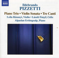 Pizzetti / Ertungealp / Fenyo / Rasonyi - Piano Trio / Violin Sonata / Tre Canti - Music CD