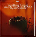 Telemann / Wallfisch / Wallfisch Band - Complete Violin Concertos 3 - Music CD