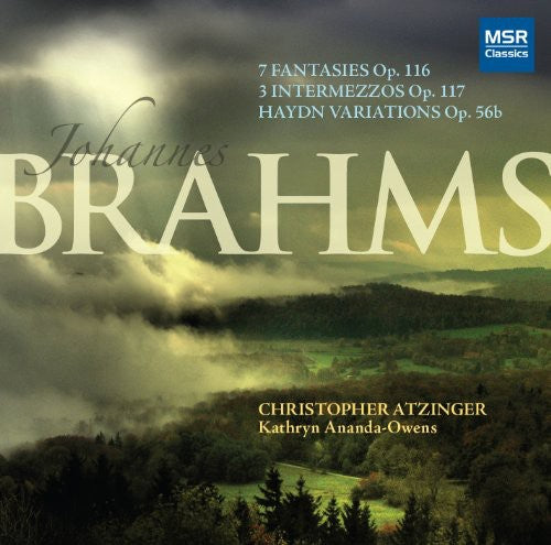 Brahms / Atzinger / Ananda-owens - 7 Fantasies - Music CD