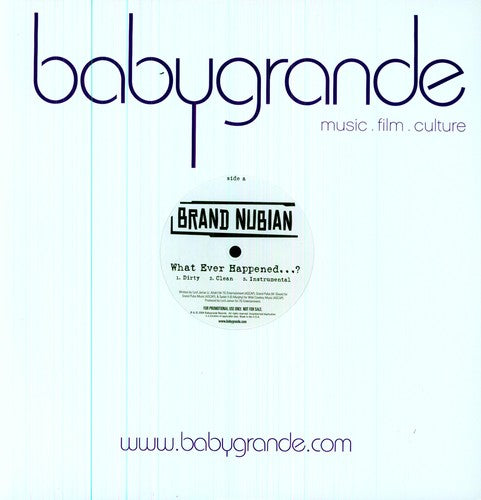 Nubian,brand - What Ever Happened / Momma - Vinyl Record