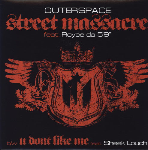 Outerspace - Street Massacre / U Don't Like Me - Vinyl Record
