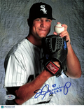 Dan Jennings Chicago White Sox Signed 8x10 Photo PSA
