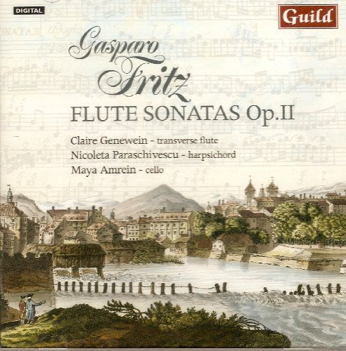 Fritz / Traverse / Paraschivescu / Amrein - Music For Flute By Gasparo Fritz (1716-1783) - Music CD