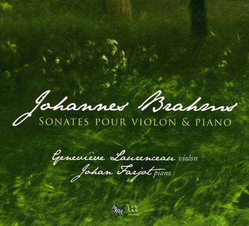 Brahms / Laurenceau / Farjot - Violin Sonatas - Music CD