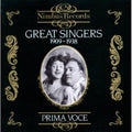 Great Singers 1909-1938 / Various - Great Singers 1909-1938 / Various - Music CD