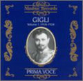 Gigli - 1918-1924 1: Operatic Arias - Music CD