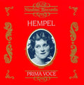 Hempel,frieda - Great Singers: Operatic Arias (1910-1935) - Music CD