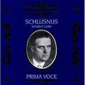 Schlusnus / Rupp / Peschko - Sings Schubert Lieder - Music CD