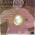 Rampollini / Fourquier / Ensemble Poiesis - Due Canzoni Del Petrarca - Music CD