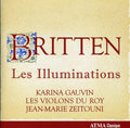 Britten / Gauvin / Les Violons Du Roy / Zeitouni - Les Illuminations - Music CD