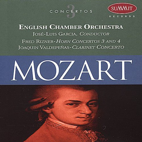 Mozart / Valdepenas / Rinzer - Clarinet Concerto / Horn Concerti 3 & 4 - Music CD