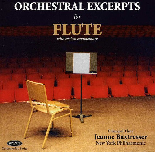 Baxtresser - Orchestral Excerpts For Flute - Music CD