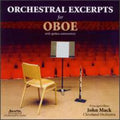 Mack,john - Orchestral Excerpts For Oboe - Music CD