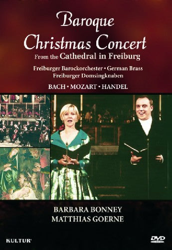 Bach,j.s. / Bonney / Goerne - Baroque Christmas Concert From Cathedral Freiburg - DVD