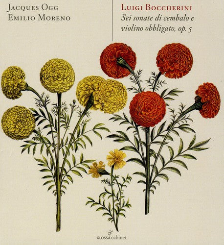 Boccherini / Ogg / Moreno - 6 Sonate Di Cembalo E Violino Obbligato - Music CD