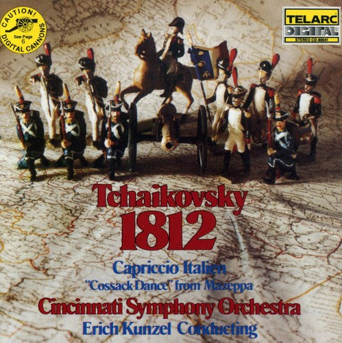 Tchaikovsky / Kunzel / Cincinnati Pops - 1812 Overture / Capriccio Italien - Music CD