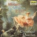 Mozart / Cleveland Quartet - String Quartets 14 & 15 - Music CD