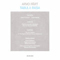 Part,arvo - Tabula Rasa - Music CD