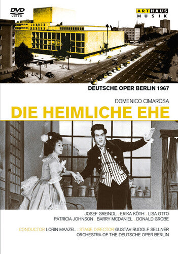 Cimarosa / Greindl / Otto / Johnson / Mcdaniel - Die Heimliche Ehe - DVD