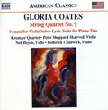 Coates / Kreutzer Quartet / Skaerved / Chadwick - String Quartet No 9: Sonata For Violin Solo - Music CD