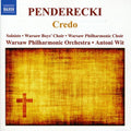 Penderecki / Wpo / Wit - Credo - Music CD