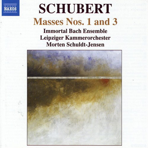 Schubert / Schuldt-jensen / Immortal Bach Ens - Masses Nos 1 & 3 - Music CD