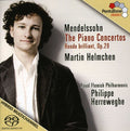 Mendelssohn / Royal Flemish Phil / Herreweghe - Piano Concertos 1 & 2 / Rondo Brilliant - Super Audio CD